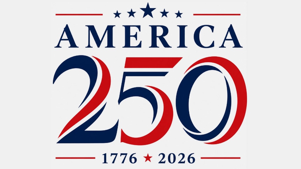 America 250 logo wide